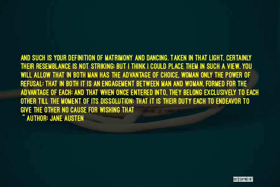 Dissolution Of Marriage Quotes By Jane Austen