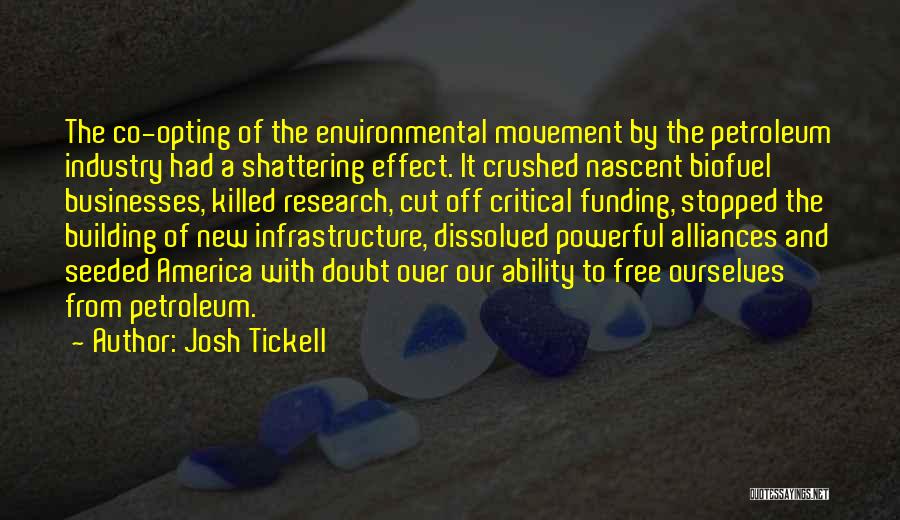 Dissolved Quotes By Josh Tickell