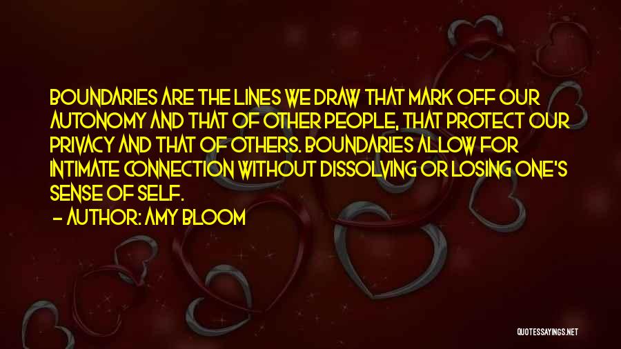 Dissolving Quotes By Amy Bloom