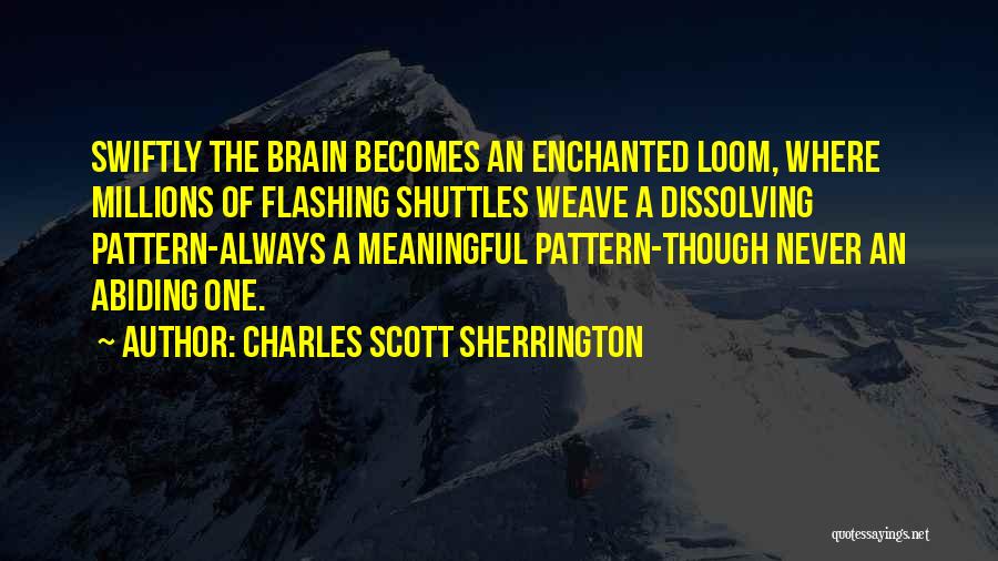 Dissolving Quotes By Charles Scott Sherrington