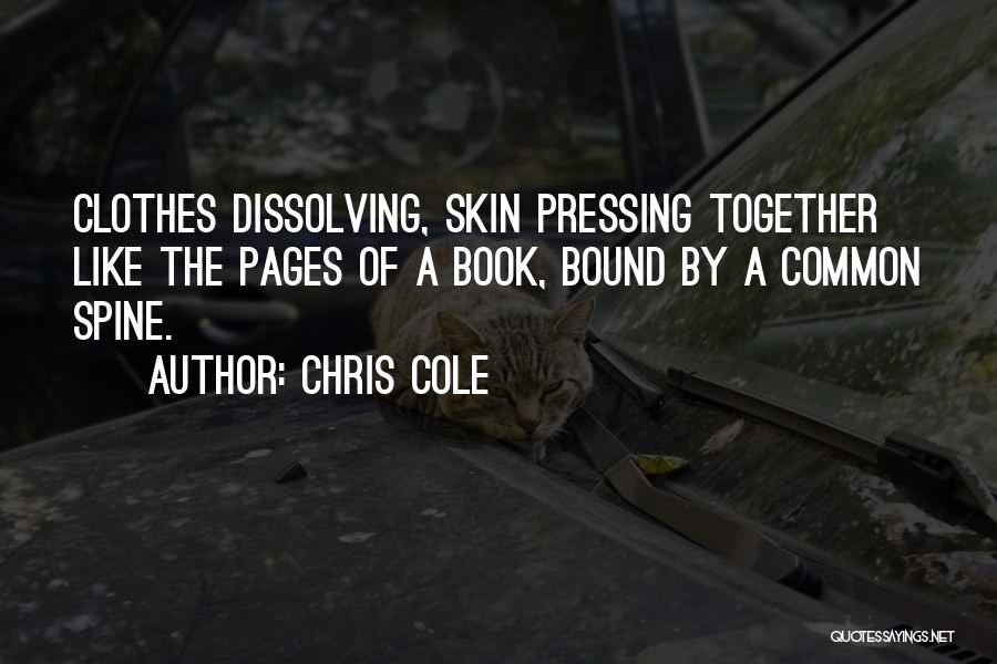 Dissolving Quotes By Chris Cole