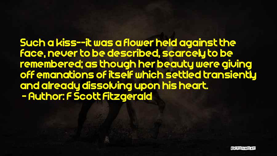 Dissolving Quotes By F Scott Fitzgerald