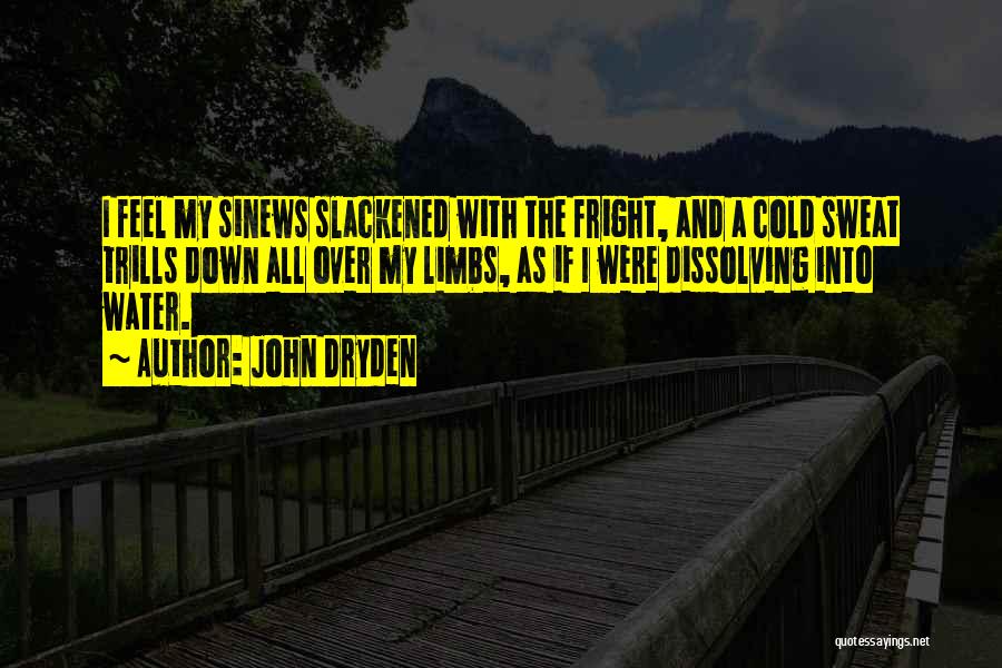 Dissolving Quotes By John Dryden