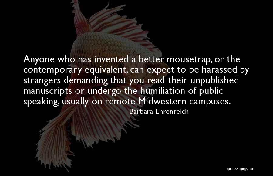 Distaff Thistle Quotes By Barbara Ehrenreich Distaff Thistle Quotes By Barbara Ehrenreich
