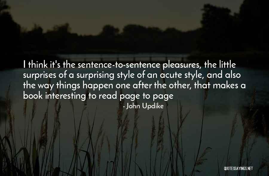 Distaff Thistle Quotes By John Updike Distaff Thistle Quotes By John Updike