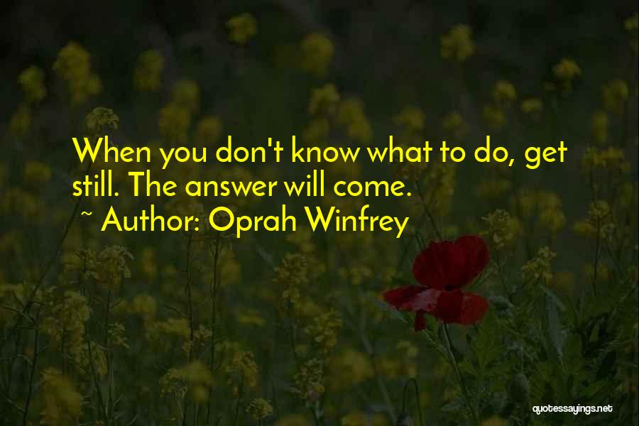Distance And Love Quotes By Oprah Winfrey