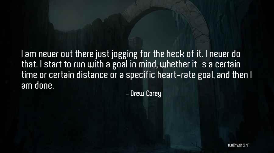 Distance And The Heart Quotes By Drew Carey