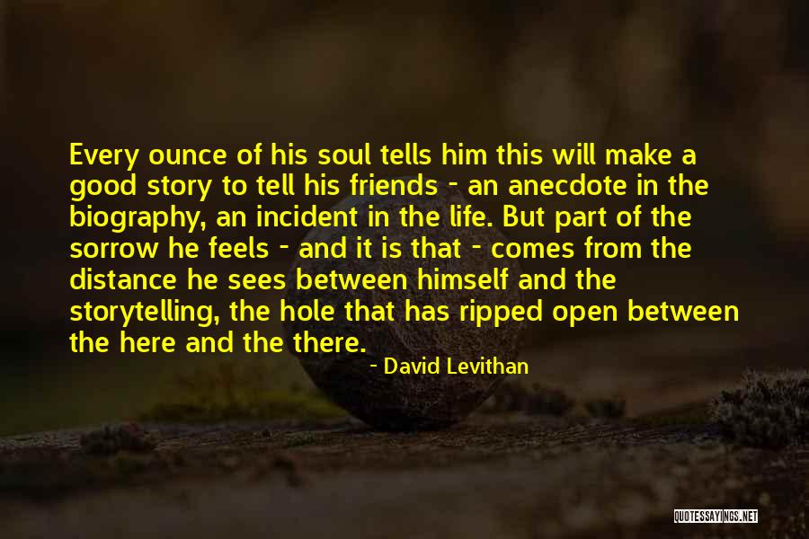 Distance Between Friends Quotes By David Levithan Distance Between Friends Quotes By David Levithan