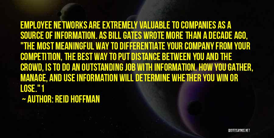 Distance Between Quotes By Reid Hoffman