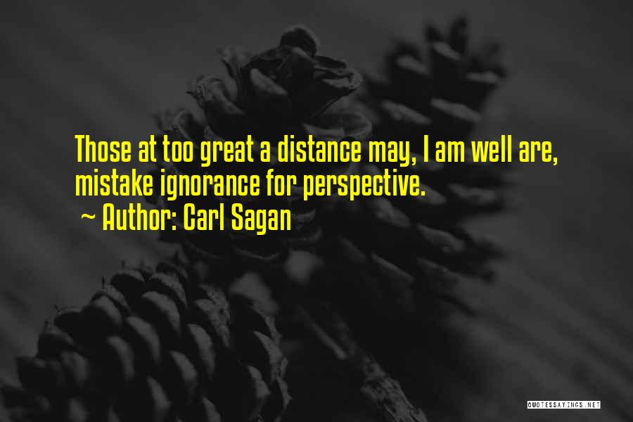 Distance Education Quotes By Carl Sagan