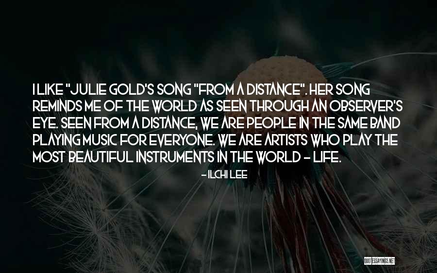 Distance From Everyone Quotes By Ilchi Lee Distance From Everyone Quotes By Ilchi Lee