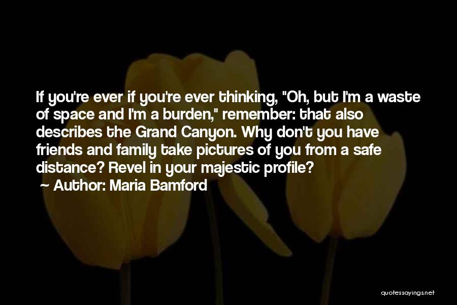 Distance From Family Quotes By Maria Bamford