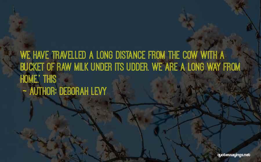 Distance From Home Quotes By Deborah Levy