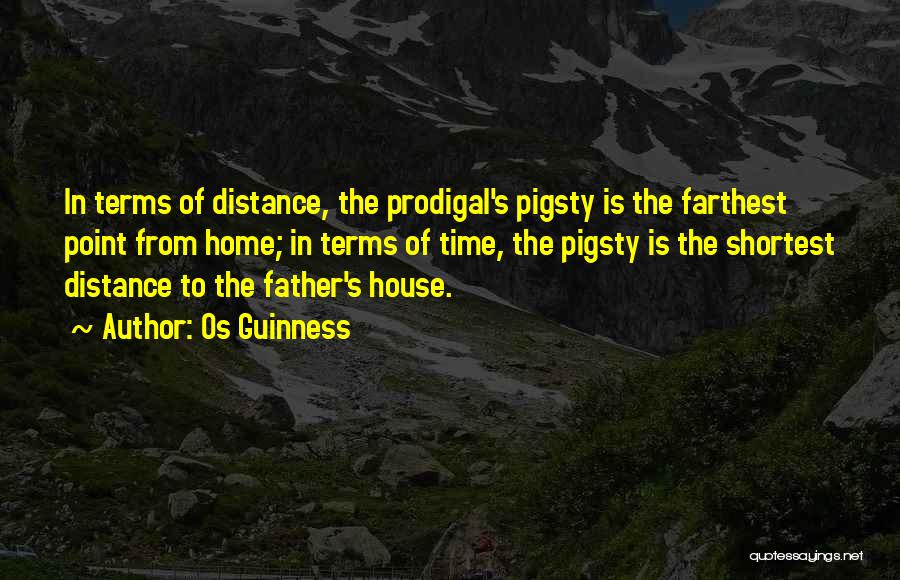 Distance From Home Quotes By Os Guinness