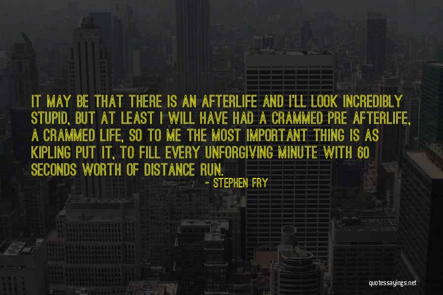 Distance Is Not Important Quotes By Stephen Fry