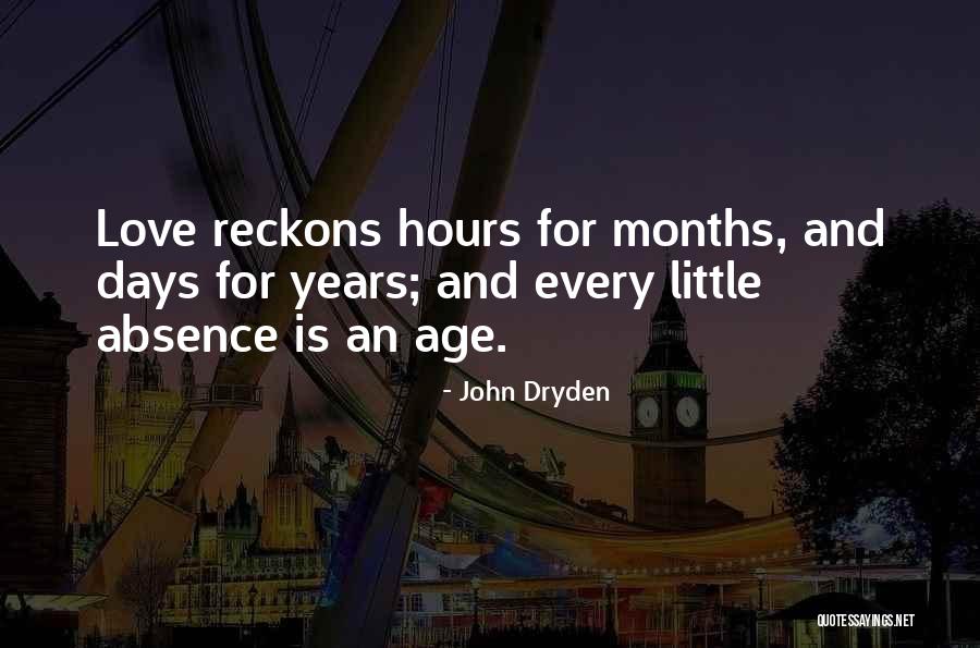 Distance Love Quotes By John Dryden Distance Love Quotes By John Dryden