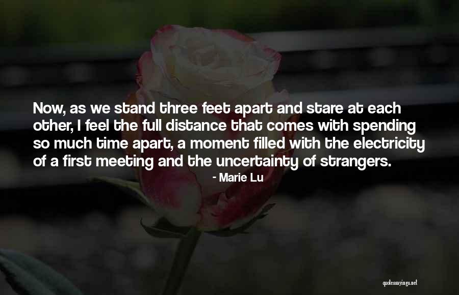 Distance Love Quotes By Marie Lu Distance Love Quotes By Marie Lu