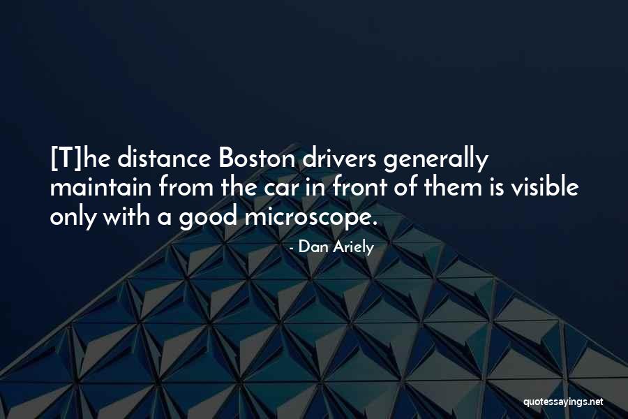 Distance Maintain Quotes By Dan Ariely