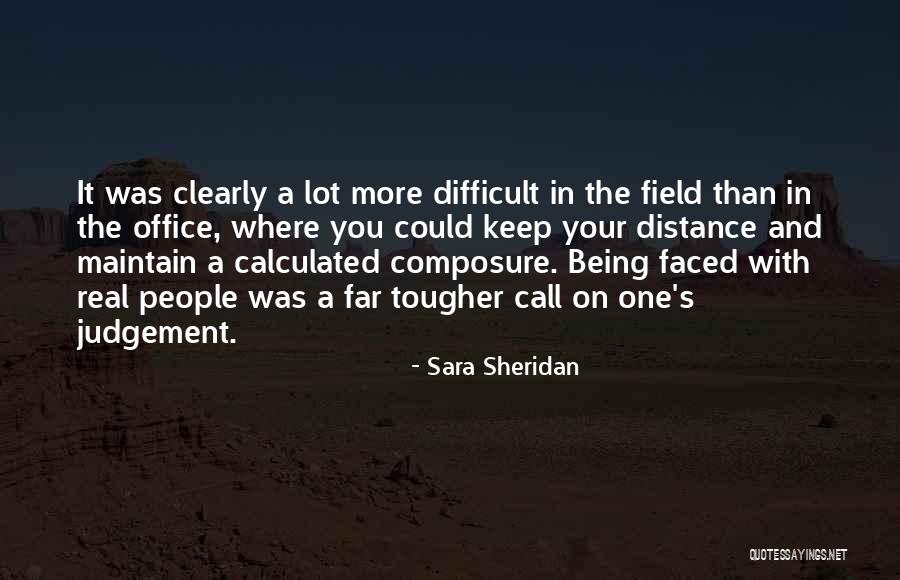 Distance Maintain Quotes By Sara Sheridan