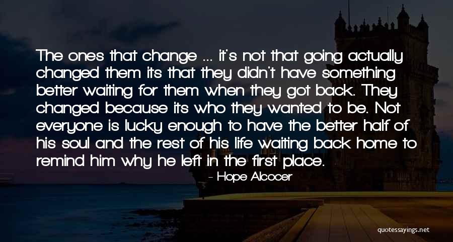 Distance Relationships Quotes By Hope Alcocer