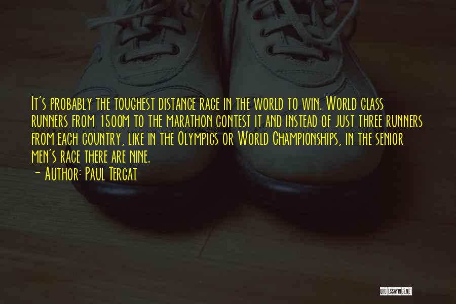 Distance Running Quotes By Paul Tergat
