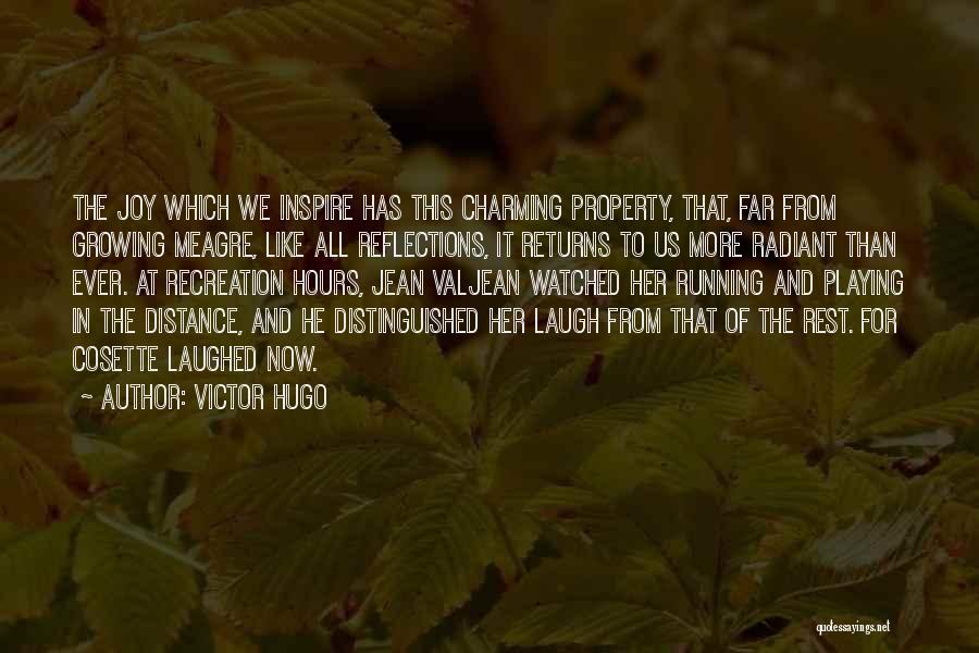 Distance Running Quotes By Victor Hugo