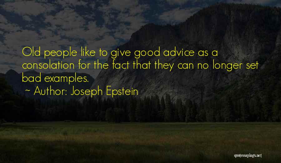 Distance That Christ Quotes By Joseph Epstein