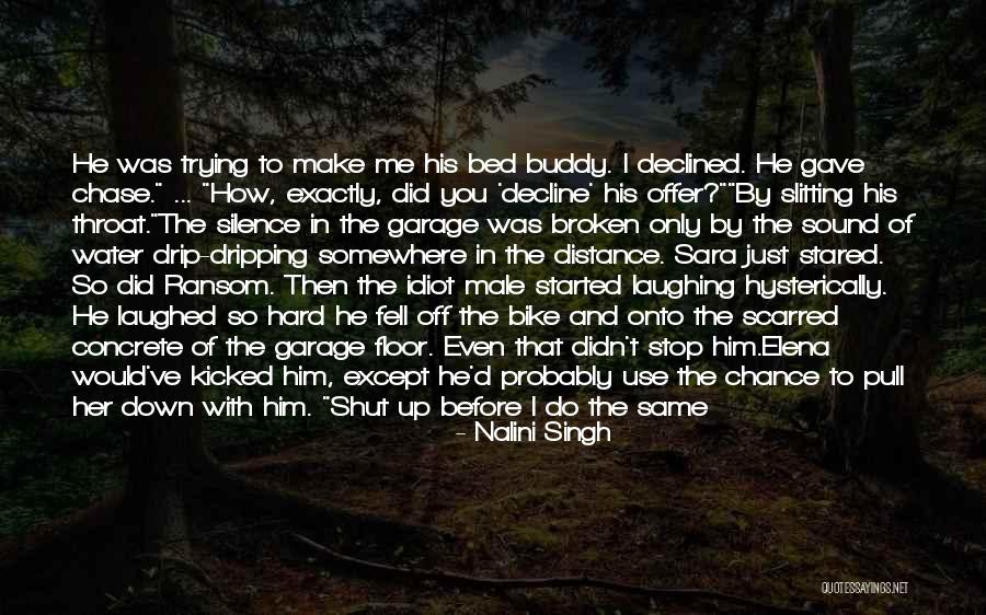 Distance That Water Quotes By Nalini Singh