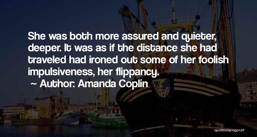 Distance Traveled Quotes By Amanda Coplin