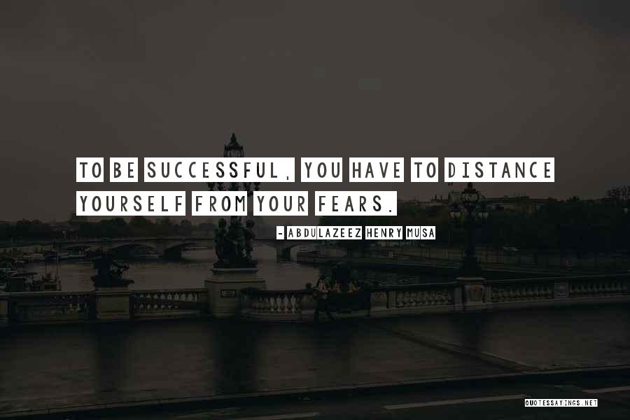 Distance Yourself Quotes By Abdulazeez Henry Musa Distance Yourself Quotes By Abdulazeez Henry Musa