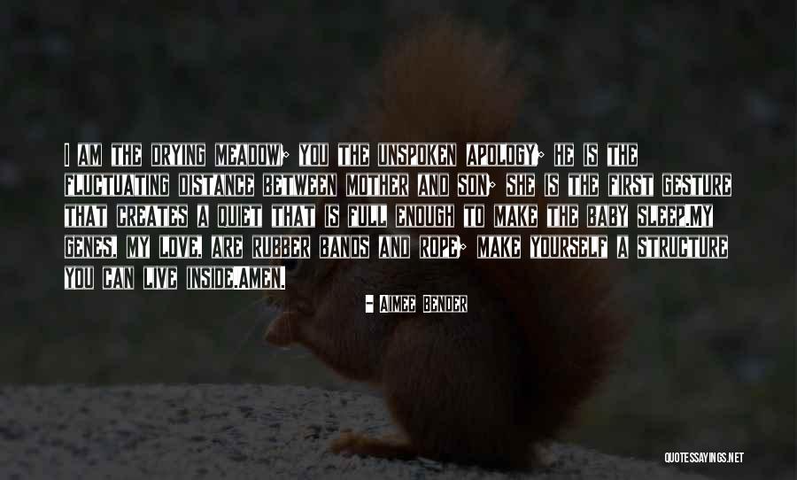 Distance Yourself Quotes By Aimee Bender Distance Yourself Quotes By Aimee Bender
