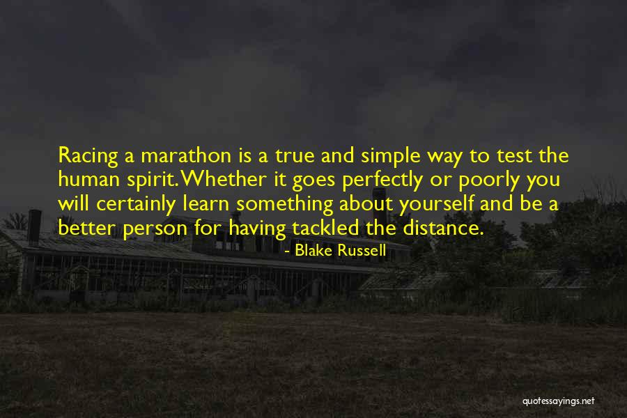 Distance Yourself Quotes By Blake Russell