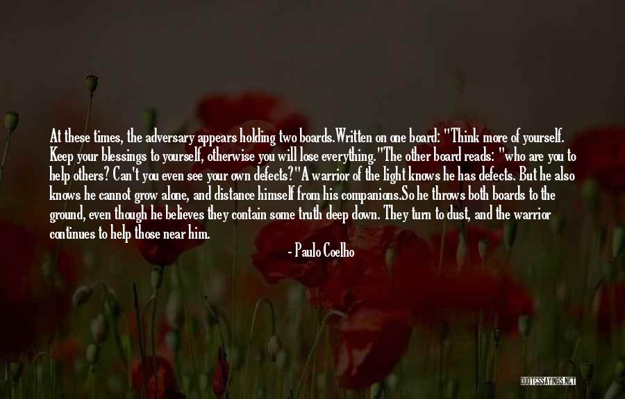 Distance Yourself Quotes By Paulo Coelho Distance Yourself Quotes By Paulo Coelho