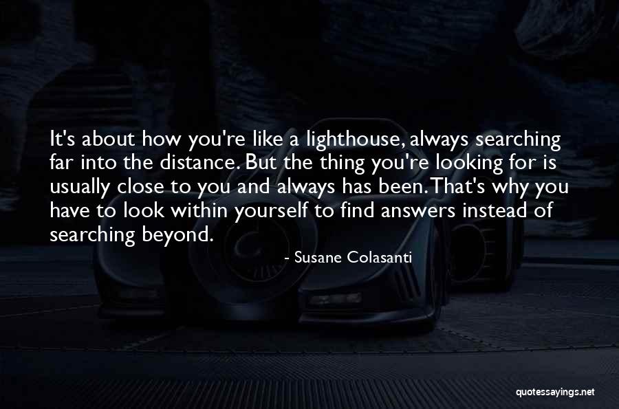 Distance Yourself Quotes By Susane Colasanti Distance Yourself Quotes By Susane Colasanti