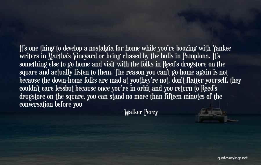 Distance Yourself Quotes By Walker Percy Distance Yourself Quotes By Walker Percy