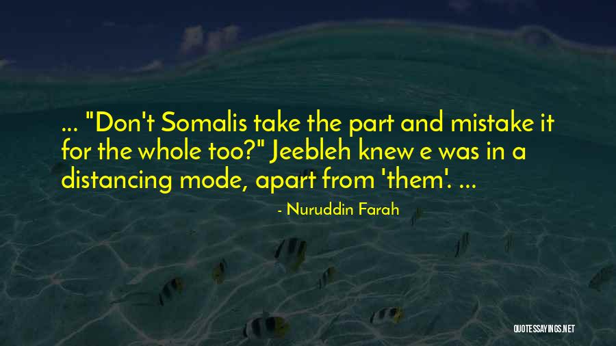Distancing Quotes By Nuruddin Farah Distancing Quotes By Nuruddin Farah