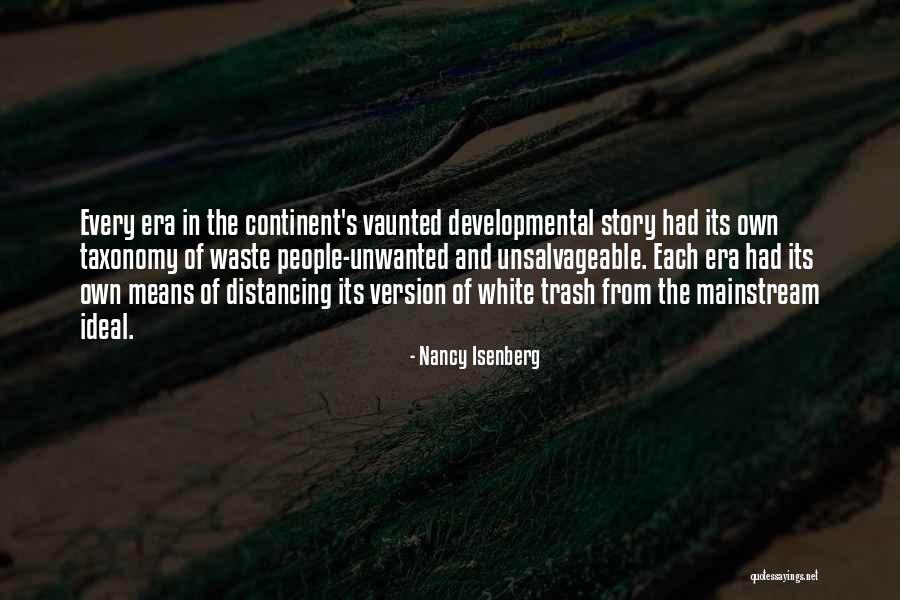 Distancing Self Quotes By Nancy Isenberg