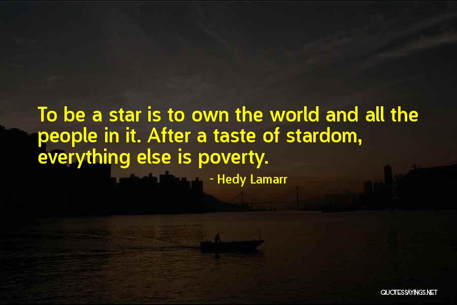 Distanct Quotes By Hedy Lamarr Distanct Quotes By Hedy Lamarr