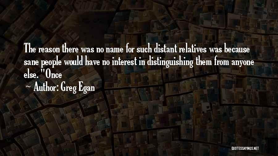 Distant Relatives Quotes By Greg Egan