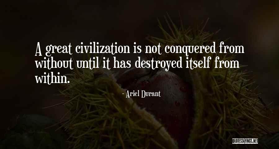 Distantiere Quotes By Ariel Durant Distantiere Quotes By Ariel Durant