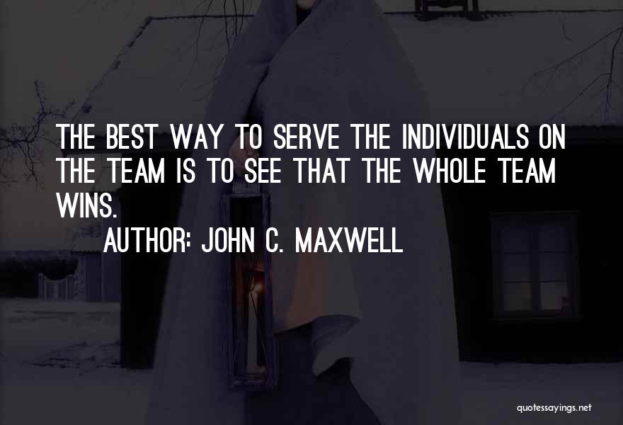 Distaru Quotes By John C. Maxwell