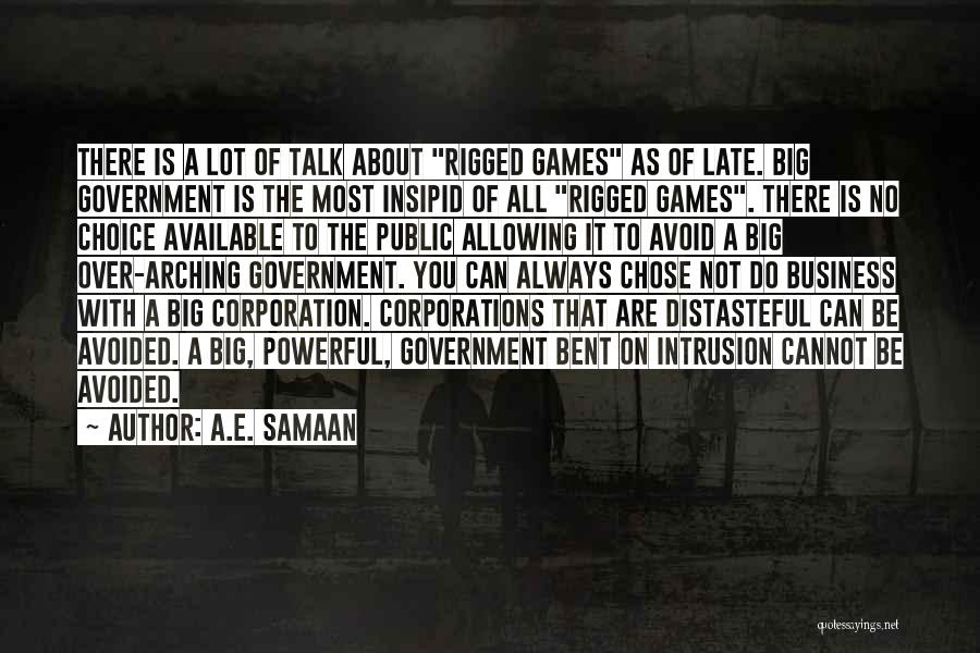 Distasteful Quotes By A.E. Samaan