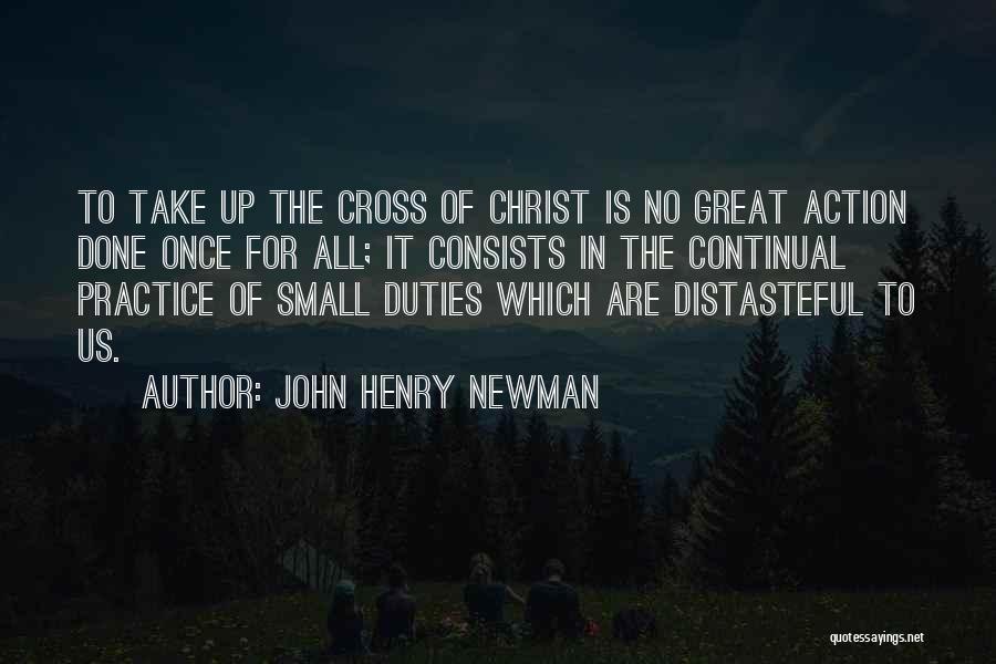 Distasteful Quotes By John Henry Newman