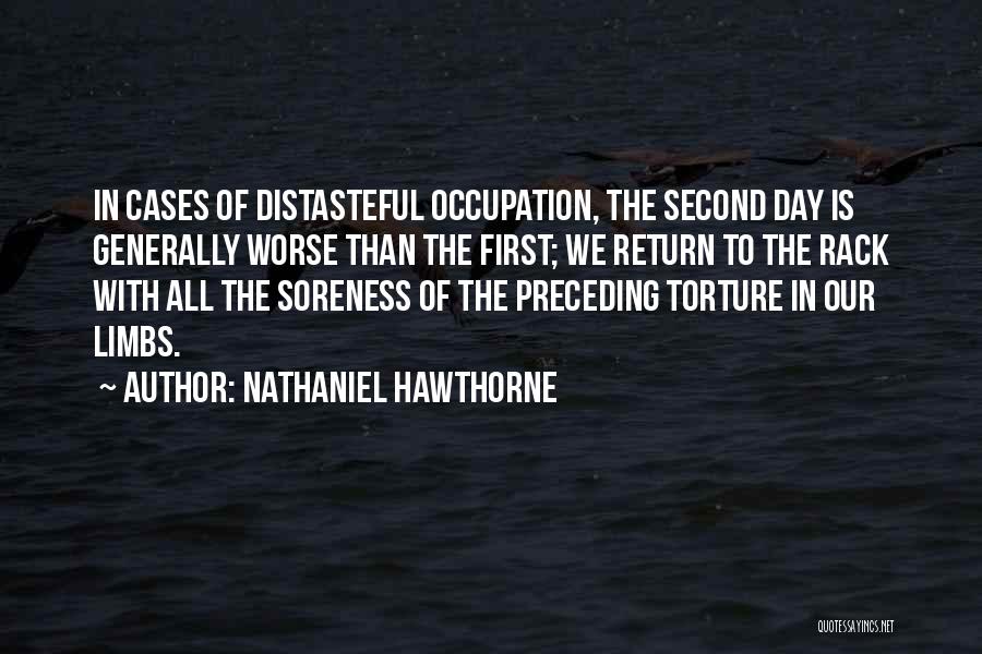 Distasteful Quotes By Nathaniel Hawthorne