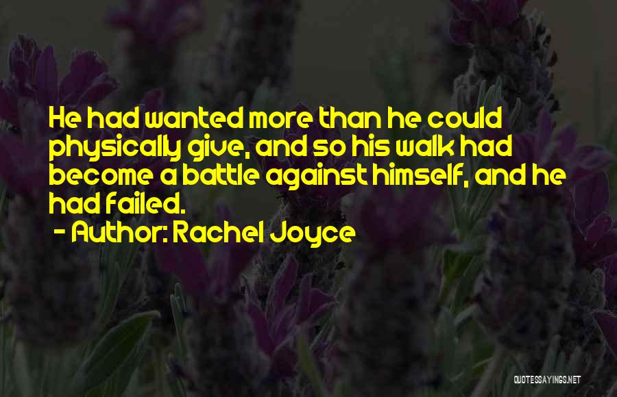 Distention Of Urinary Quotes By Rachel Joyce