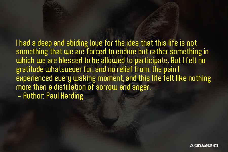 Distillation Quotes By Paul Harding