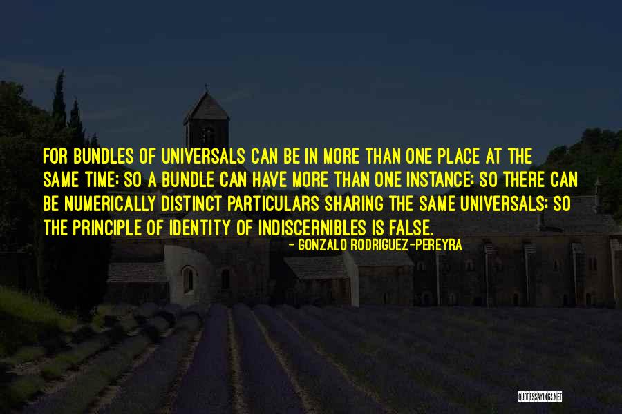 Distinct Identity Quotes By Gonzalo Rodriguez-Pereyra Distinct Identity Quotes By Gonzalo Rodriguez-Pereyra