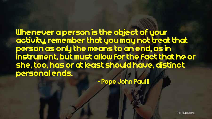Distinct Identity Quotes By Pope John Paul II Distinct Identity Quotes By Pope John Paul II