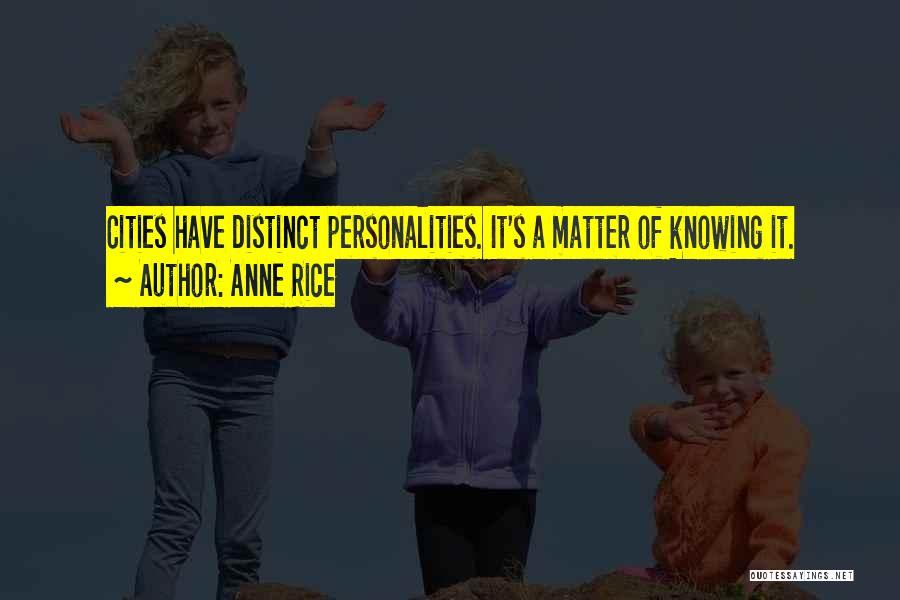 Distinct Quotes By Anne Rice