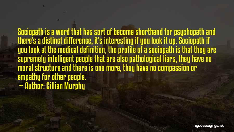 Distinct Quotes By Cillian Murphy